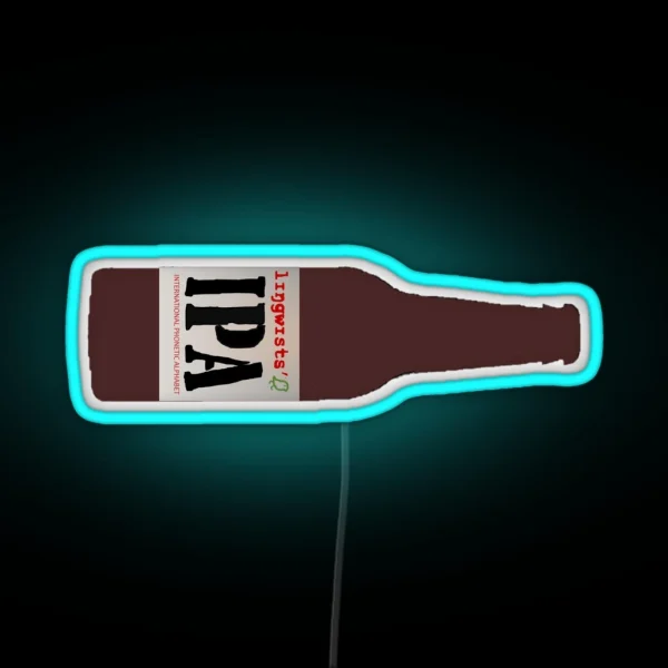 Linguists IPA Beer Led RGB Neon Sign