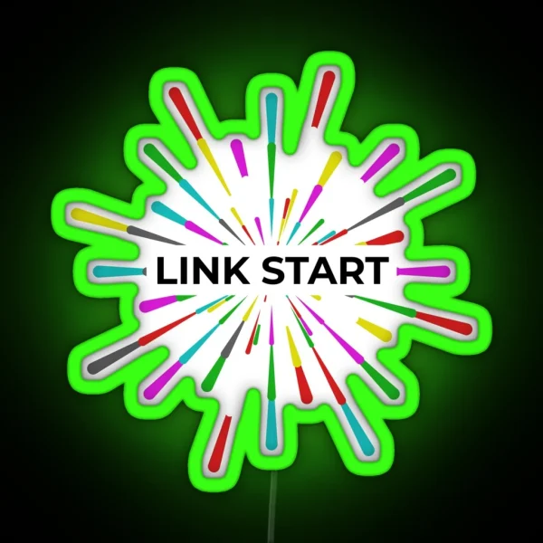 Link Start RGB Neon Sign