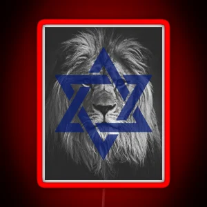 Lion Of Israel RGB Neon Sign