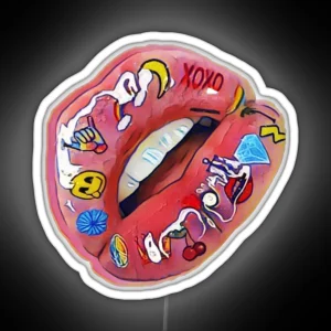 Lips RGB Neon Sign