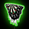 RGB Neon Sign for Dart Players with Modern Artistic Twist Design