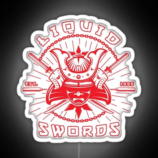 Liquid Swords RGB Neon Sign