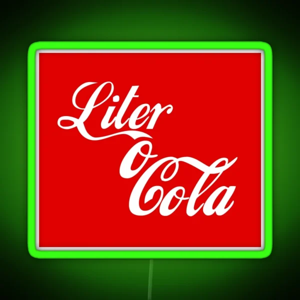 Liter O Cola RGB Neon Sign