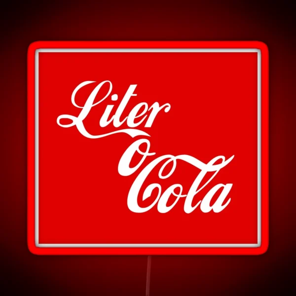 Liter O Cola RGB Neon Sign