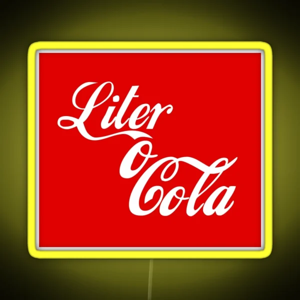 Liter O Cola RGB Neon Sign