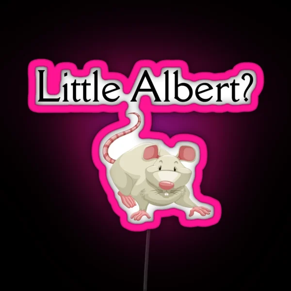 Little Albert RGB Neon Sign