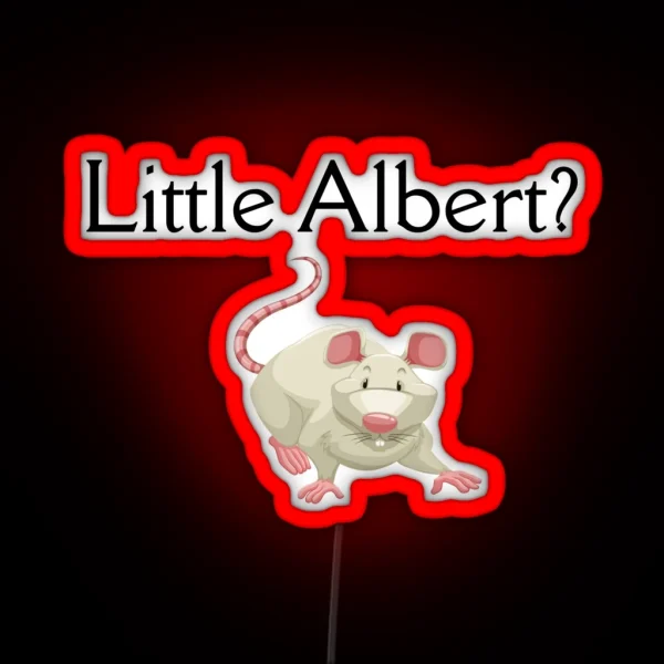 Little Albert RGB Neon Sign