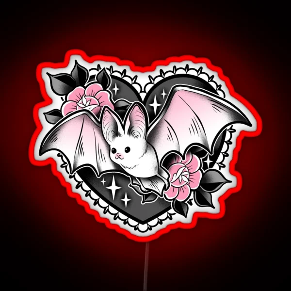 Little Bat RGB Neon Sign