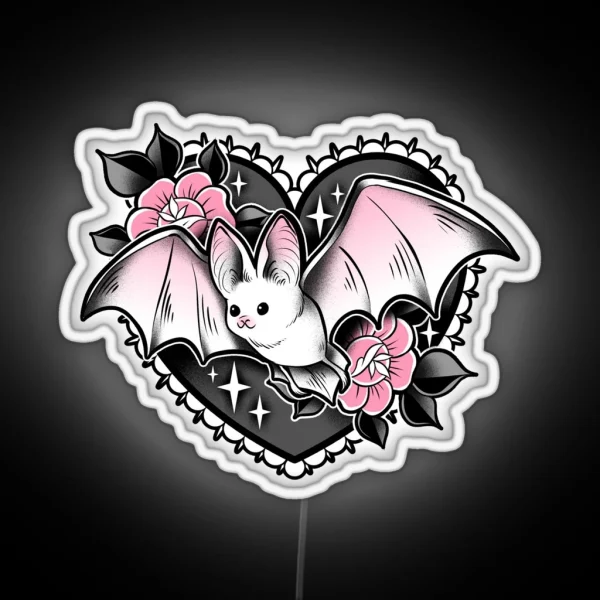 Little Bat RGB Neon Sign