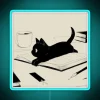 Add vibrant, colorful charm with this cute little cat sign