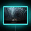Vibrant Little Church Star Trail Sign with RGB Colorful Illumination
