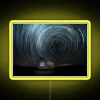 Vibrant Color-Changing LED Sign for Home Decor or Event Lighting.