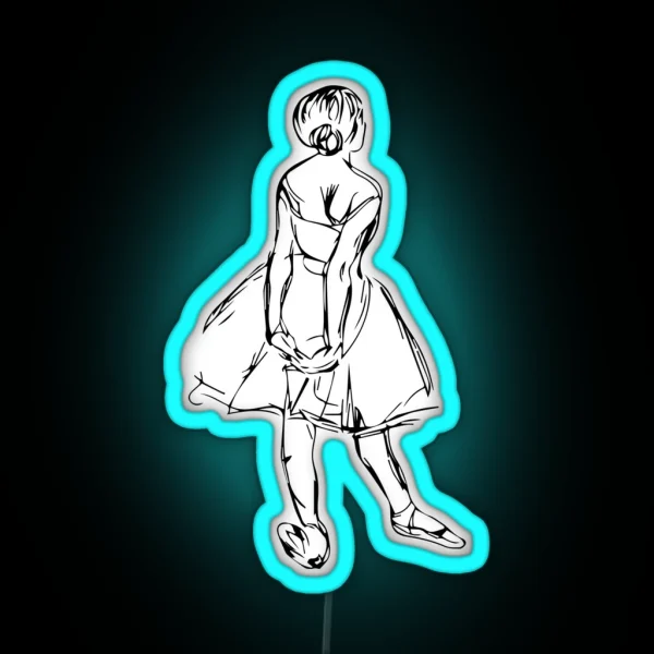 Little Dancer RGB Neon Sign