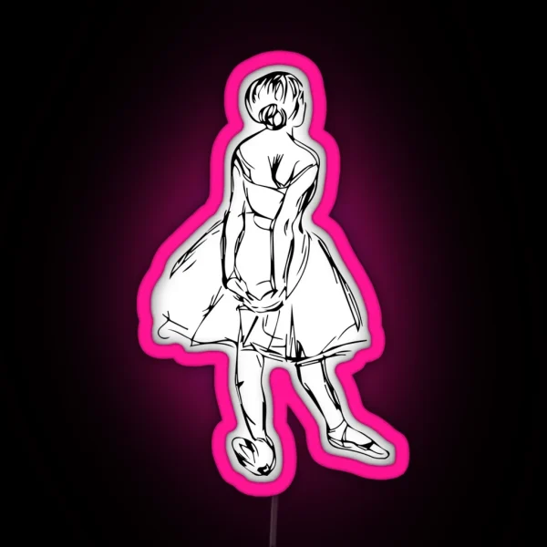 Little Dancer RGB Neon Sign