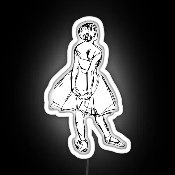 Little Dancer RGB Neon Sign