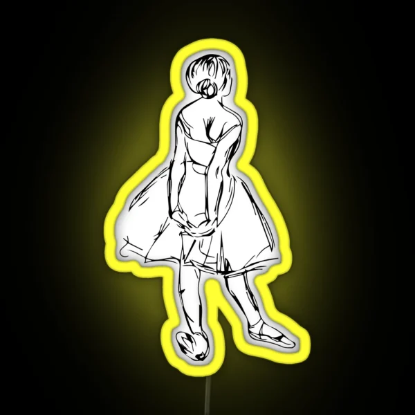 Little Dancer RGB Neon Sign
