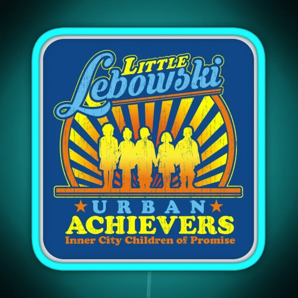 Little Lebowski Urban Achievers RGB Neon Sign