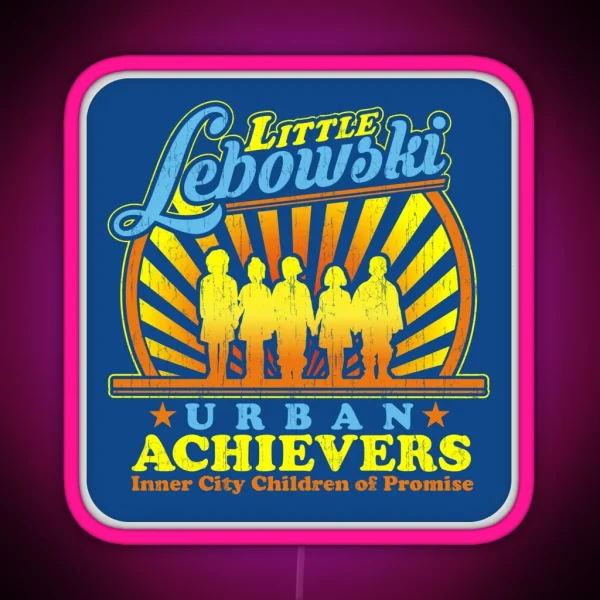 Little Lebowski Urban Achievers RGB Neon Sign