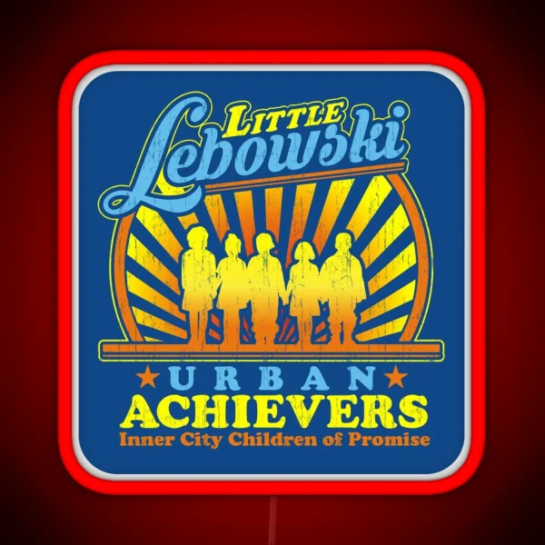 Little Lebowski Urban Achievers RGB Neon Sign