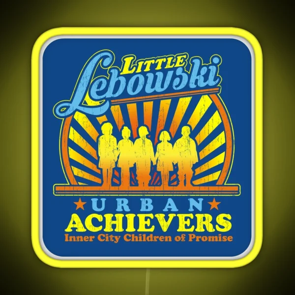 Little Lebowski Urban Achievers RGB Neon Sign