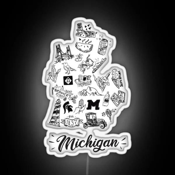 Little Michigan Things RGB Neon Sign