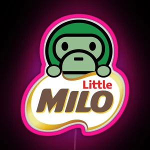 Little Milo Monkey RGB Neon Sign