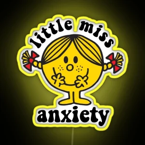 Little Miss Anxiety RGB Neon Sign