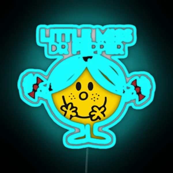 Little Miss Dr Pepper RGB Neon Sign