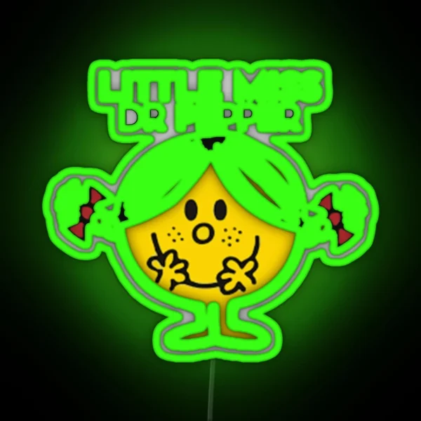 Little Miss Dr Pepper RGB Neon Sign