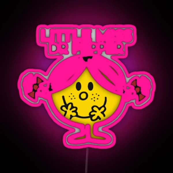 Little Miss Dr Pepper RGB Neon Sign