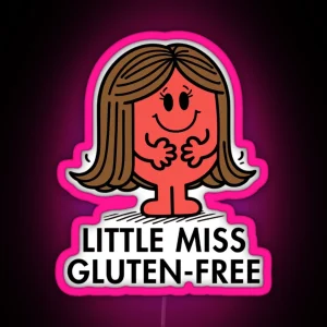 Little Miss Gluten Free RGB Neon Sign