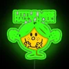 Vibrant Little Miss Happy Hour RGB neon bar sign decoration