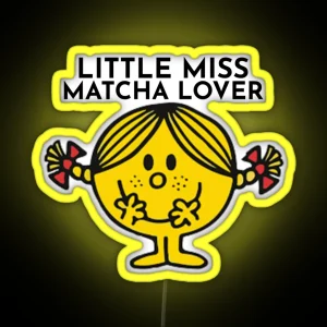 Little Miss Matcha Lover RGB Neon Sign