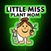 Vibrant Little Miss Plant Mom Neon Sign Decorations Home Accents