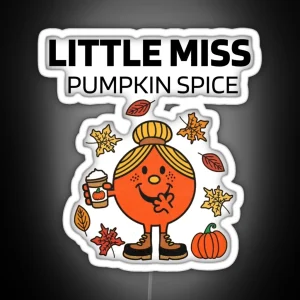 Little Miss Pumpkin Spice RGB Neon Sign