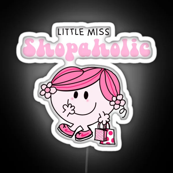 Little Miss Shopaholic RGB Neon Sign