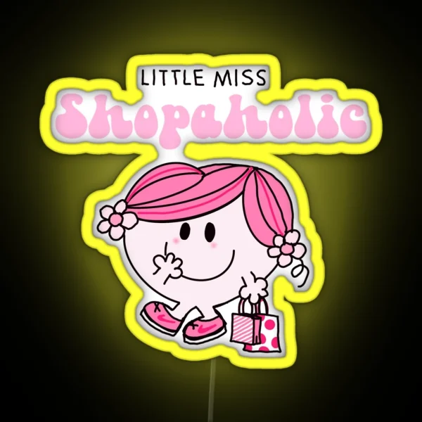 Little Miss Shopaholic RGB Neon Sign