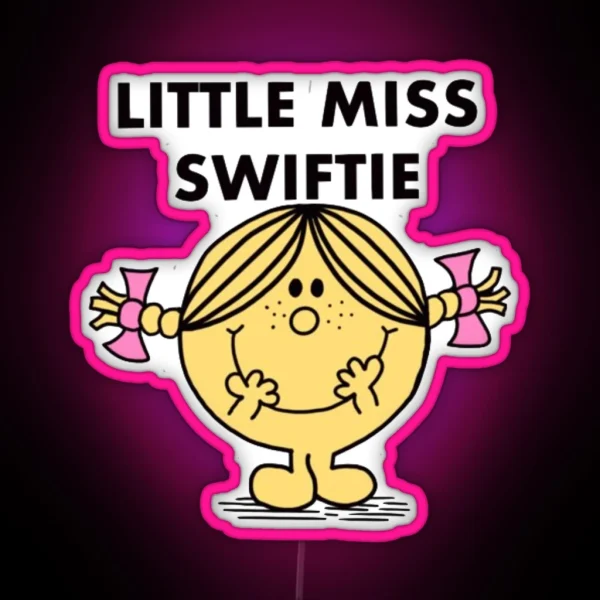Little Miss Swiftie RGB Neon Sign