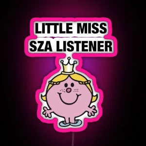 Little Miss Sza Listener RGB Neon Sign