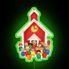 Vintage Retro Classroom Decorative Wall Sign for Educational Establishments Nursery