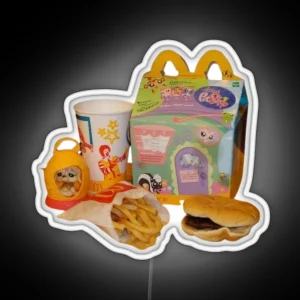 Littlest Pet Shop Mcdonald S Nostalgia RGB Neon Sign