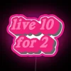 Brighten Up Your Space with this Color-Changing Neon Sign