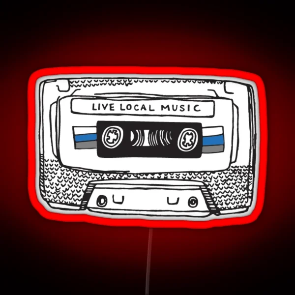 Live Local Music RGB Neon Sign