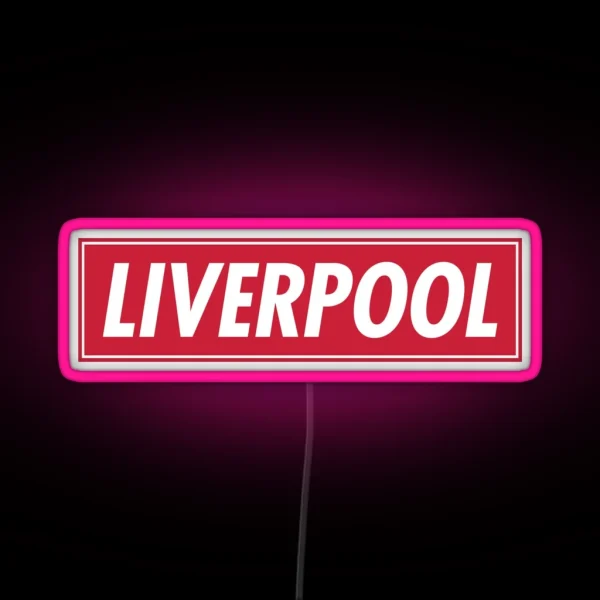 Liverpool RGB Neon Sign