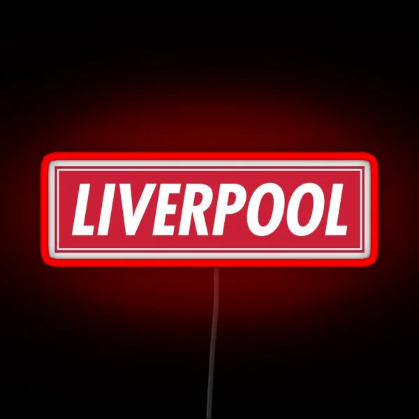 Liverpool RGB Neon Sign