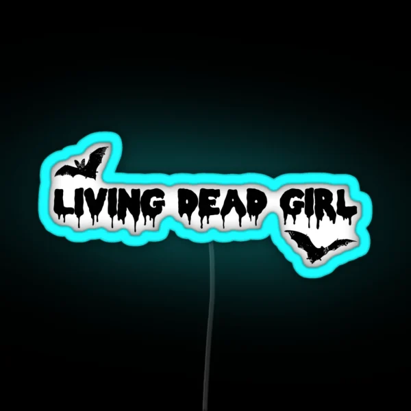 Living Dead Girl RGB Neon Sign