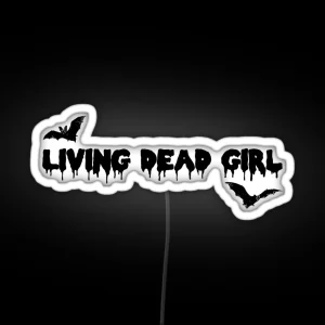 Living Dead Girl RGB Neon Sign