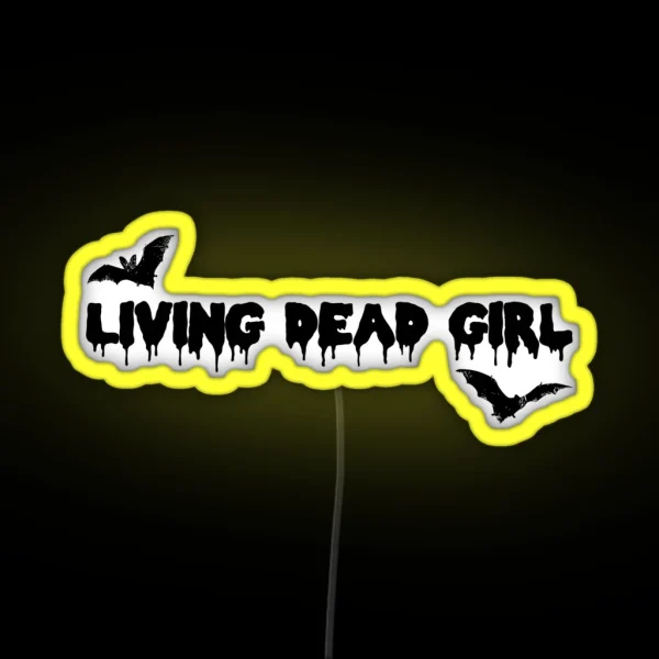 Living Dead Girl RGB Neon Sign