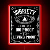 Neon sobriety anniversary recovery gift for AA and NA members.