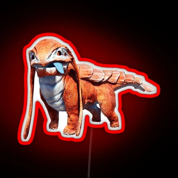 Lizard Doggo RGB Neon Sign